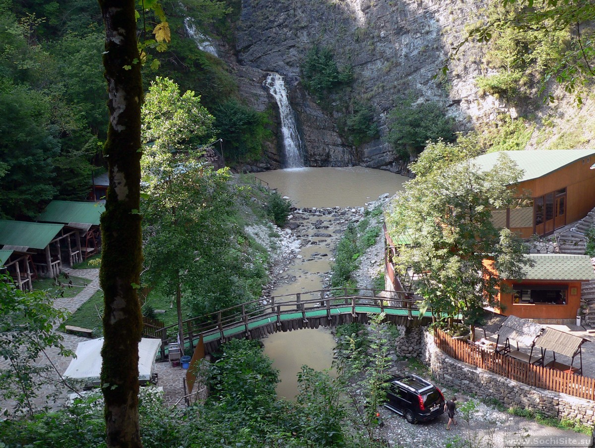 Змейковские водопады Сочи - фото, отзывы о путешествии